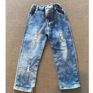 Distressed Stretchy jeans, size 3T